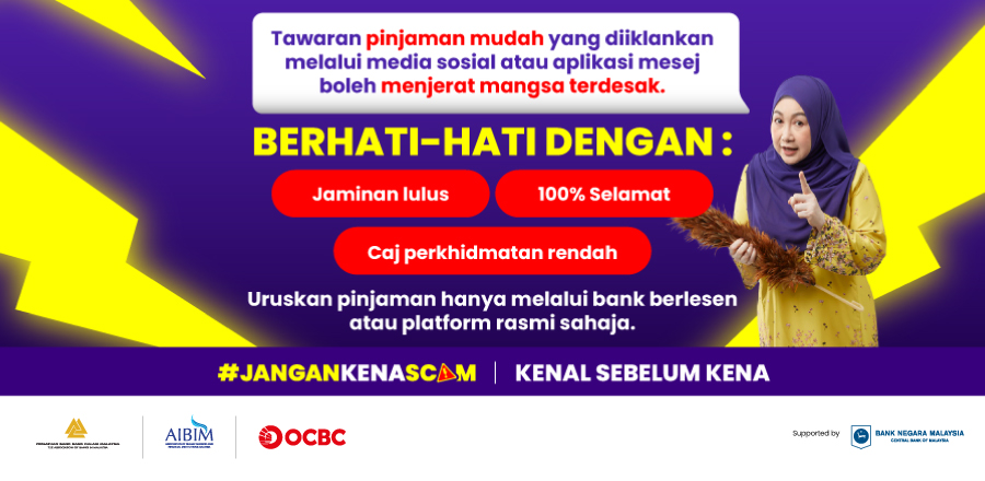 Perlukan duit segera walaupun skor kredit rendah? Jangan terpedaya dengan pinjaman palsu.