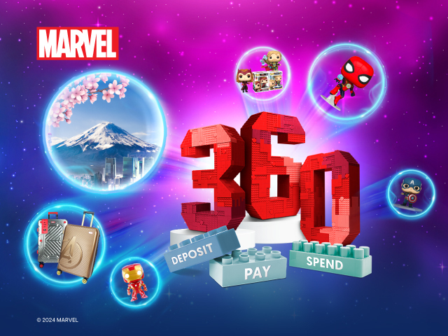 Marvel - Power Up, Save, Spend & Win with OCBC